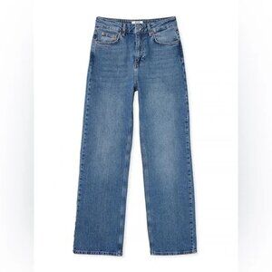 NA-KD Straight High Waist Jeans